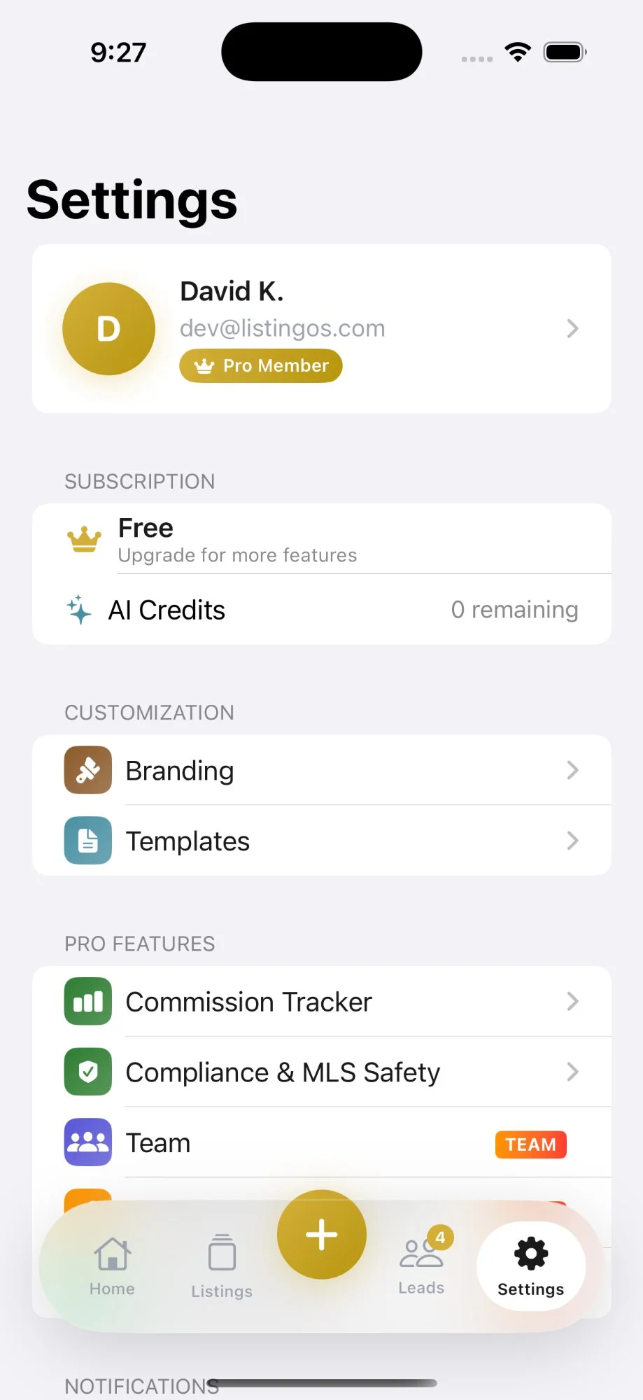 Settings & Integrations